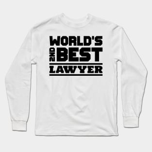 2nd best lawyer Long Sleeve T-Shirt